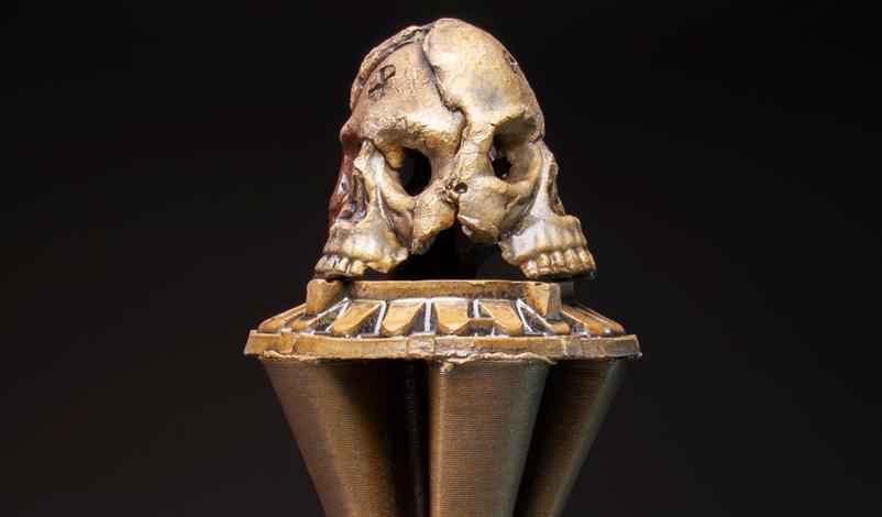 skull ceramic